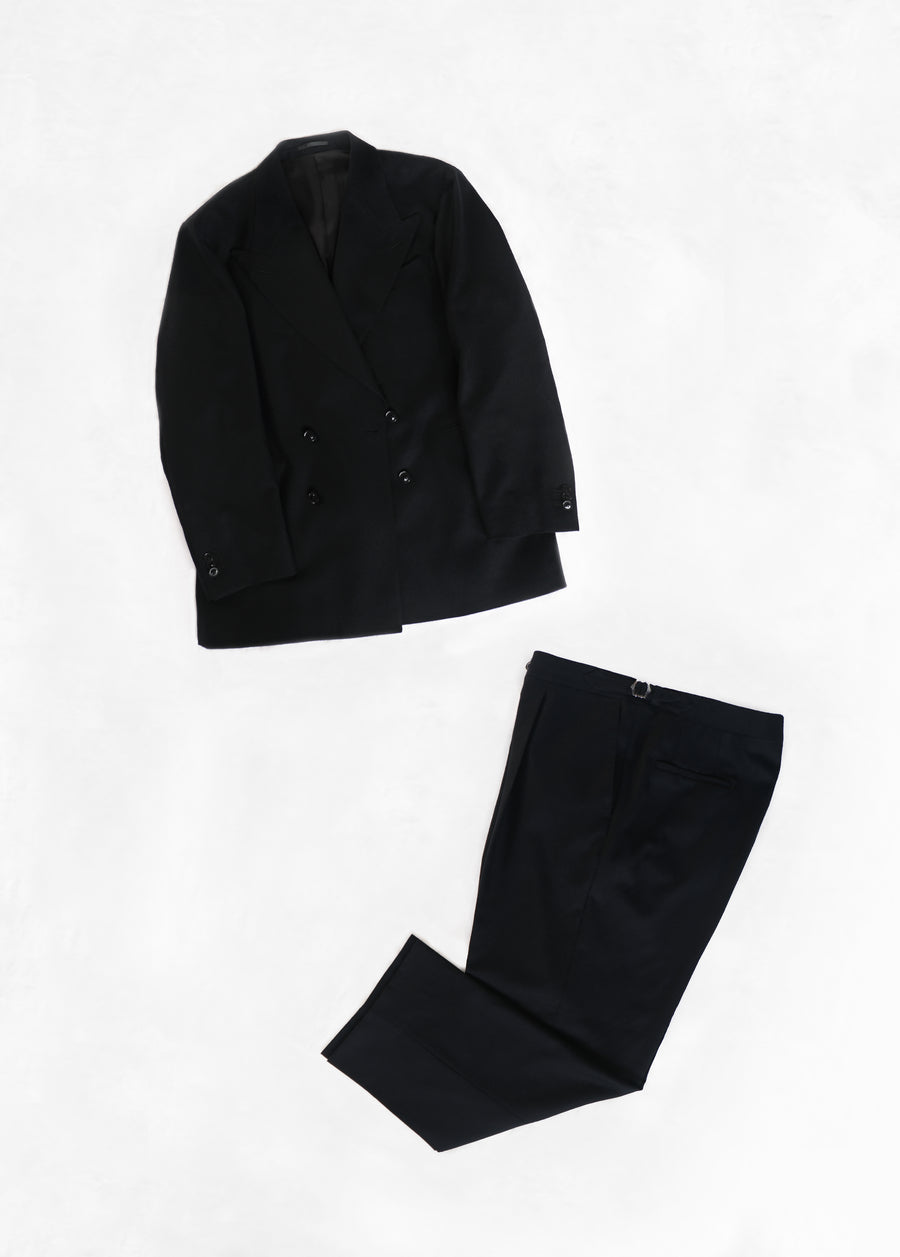 Flannel Suit - Black