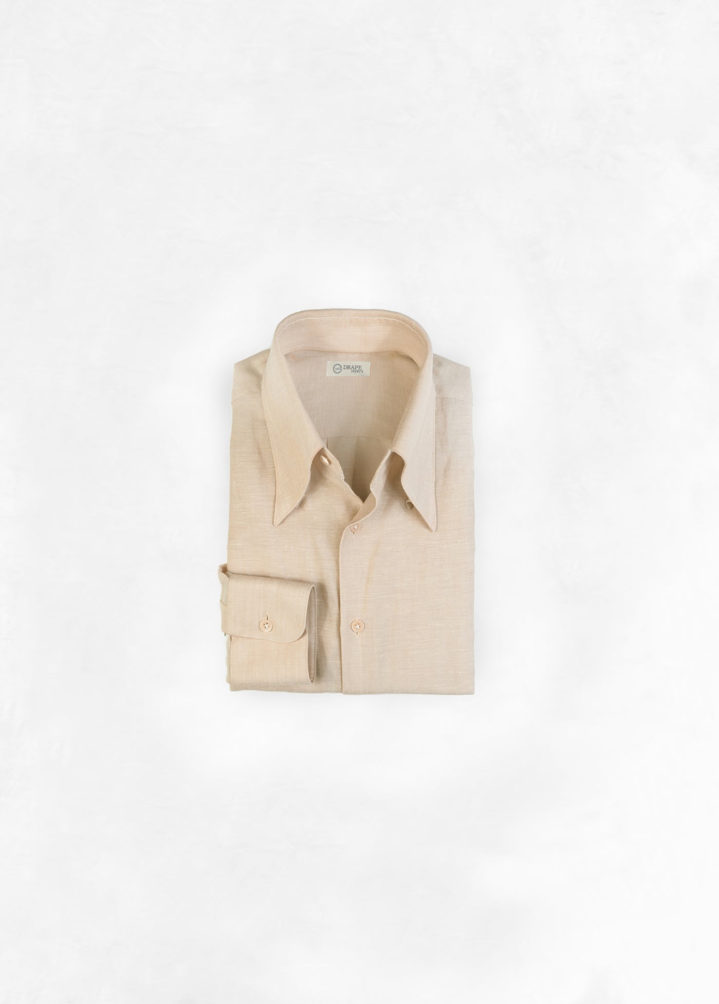 Relaxed Fit Shirt - Washed Champagne