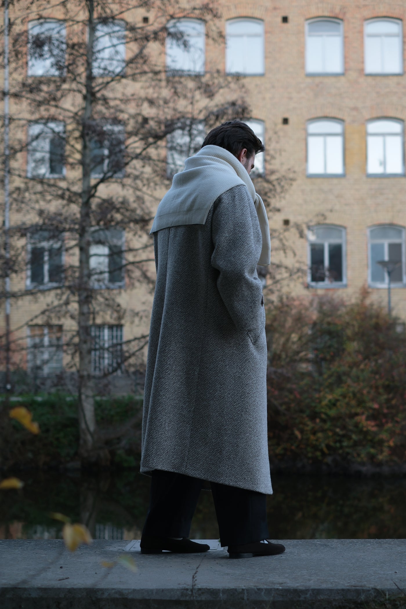 Raglan Coat - Greige