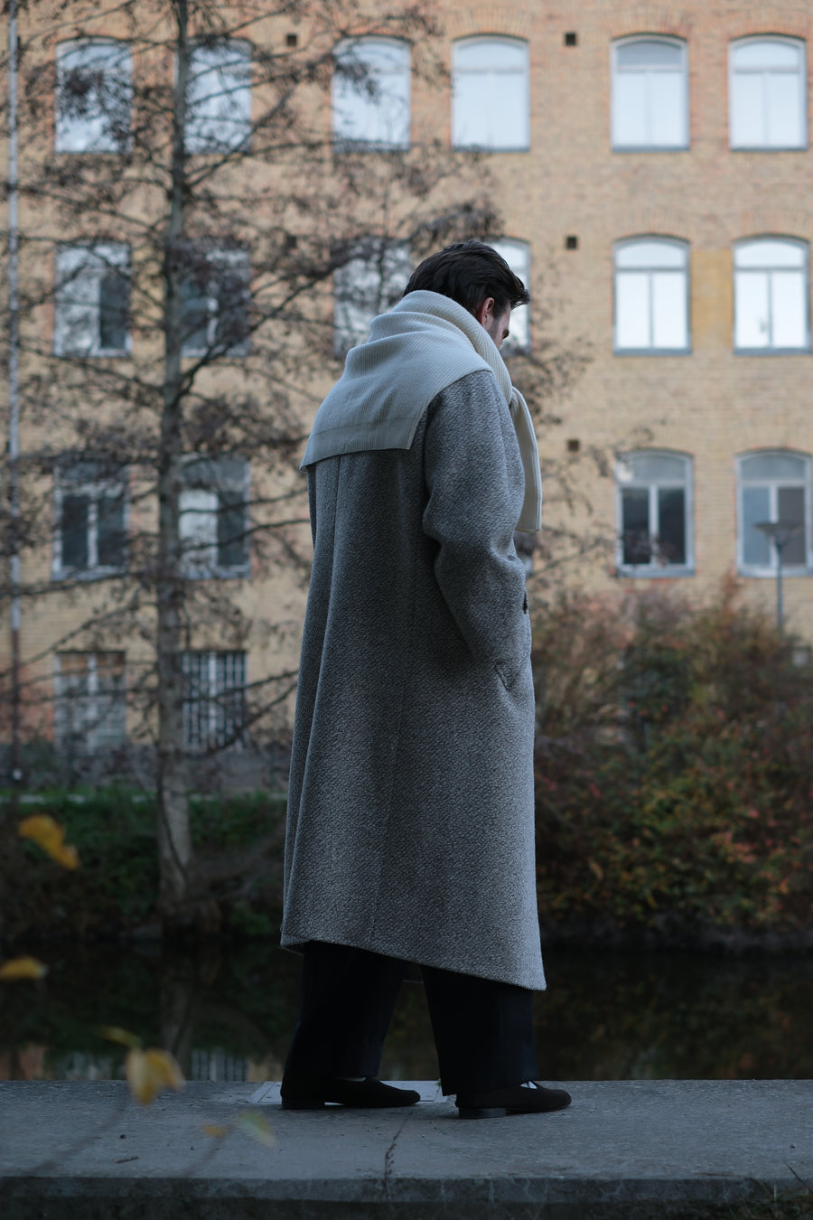 Raglan Coat - Greige