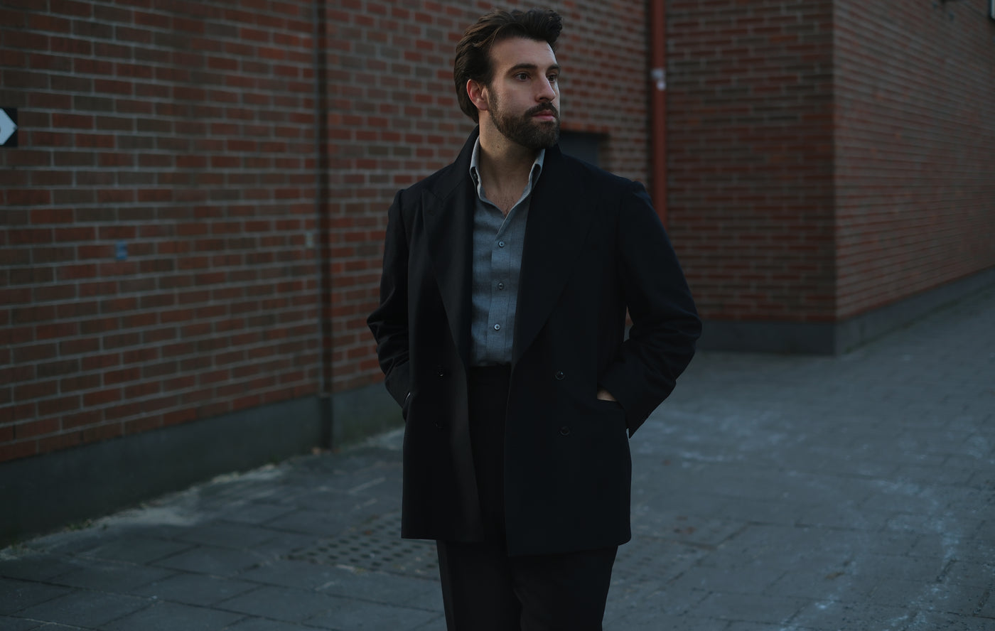 Flannel Suit - Black