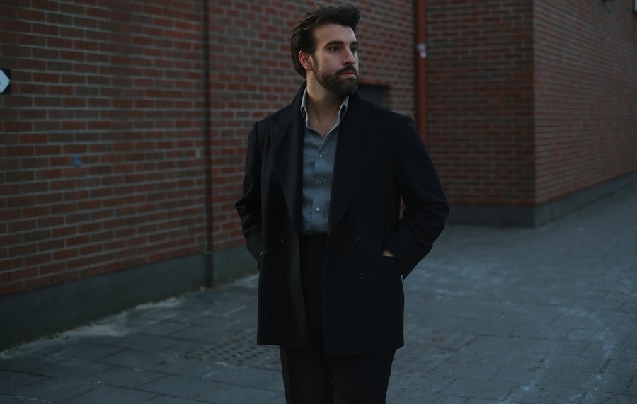 Flannel Suit - Black
