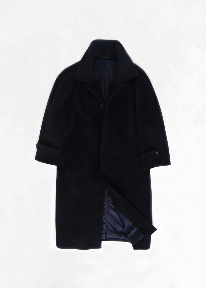 Navy Blue - Raglan Coat