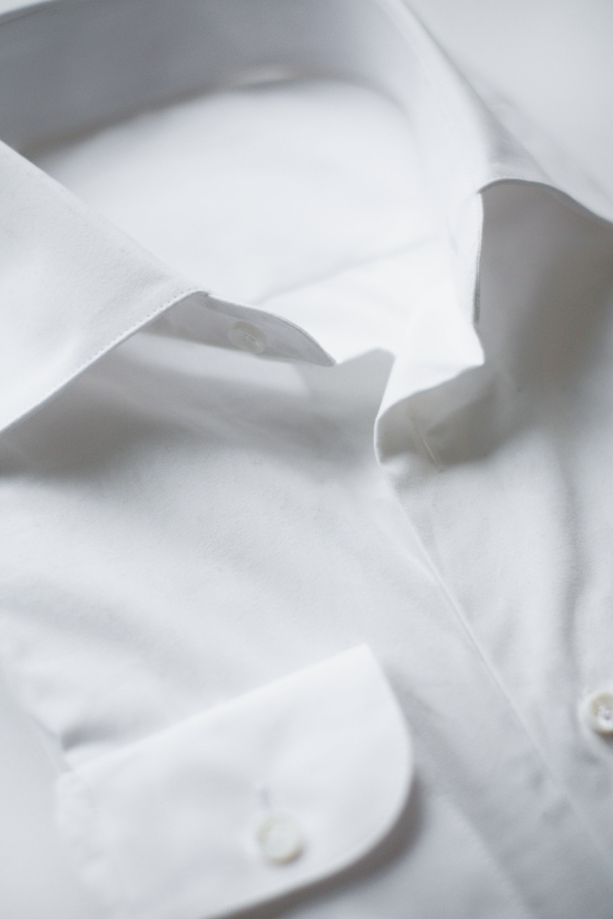 White Light Brushed - Classic soft shirt
