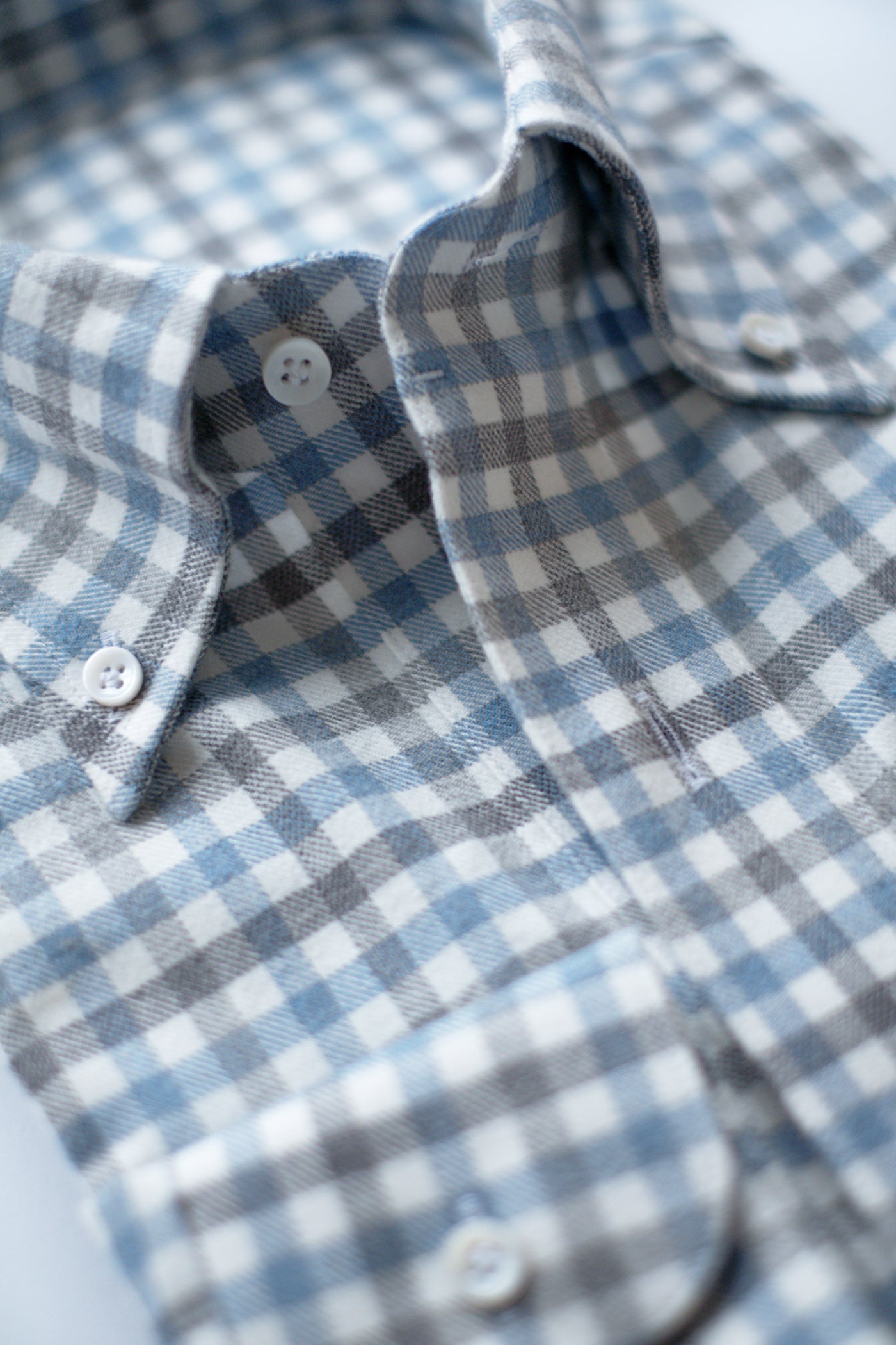 Soft Heritage Check Shirt - Blue