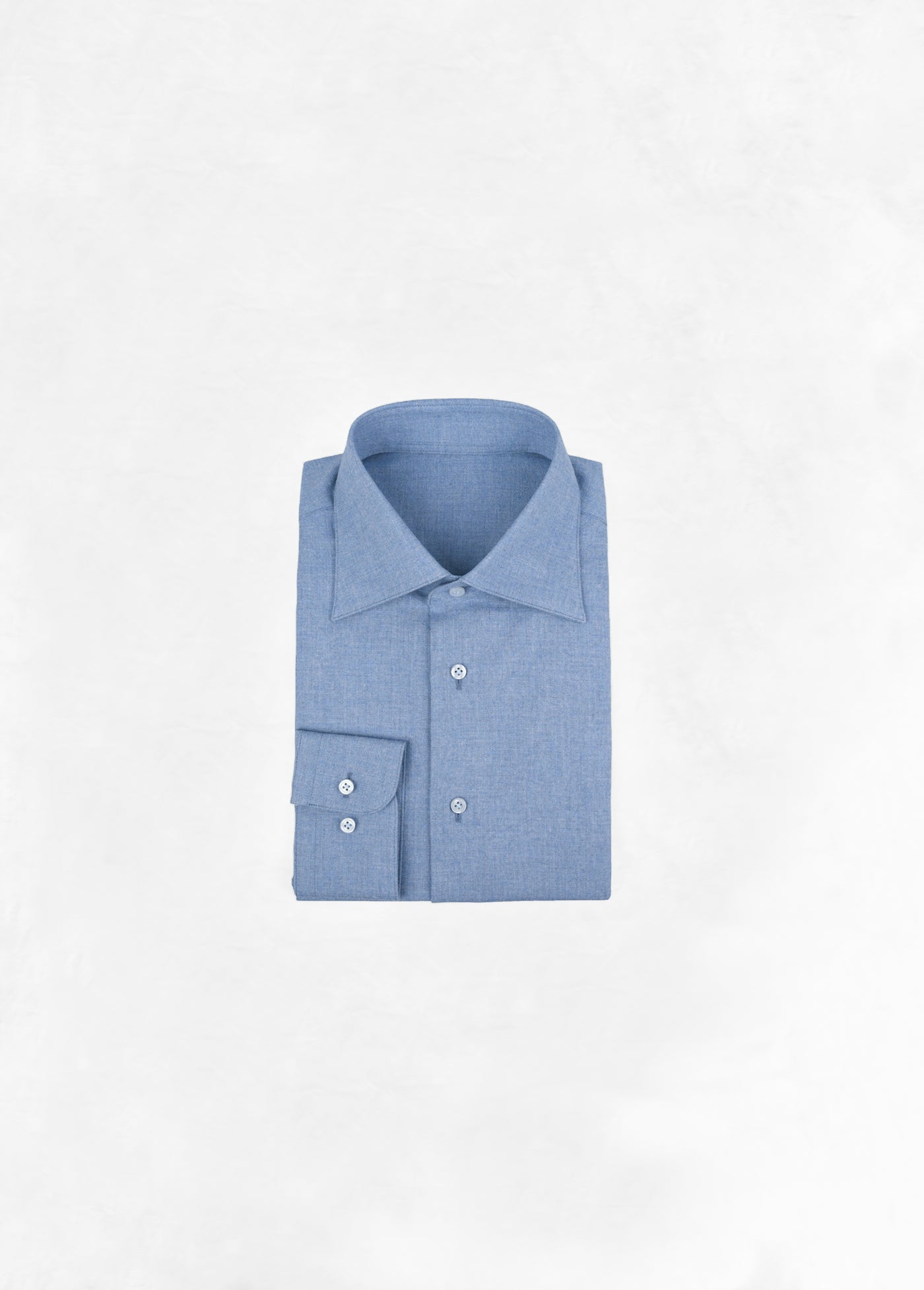Soft Shirt in Flannel - Sky blue