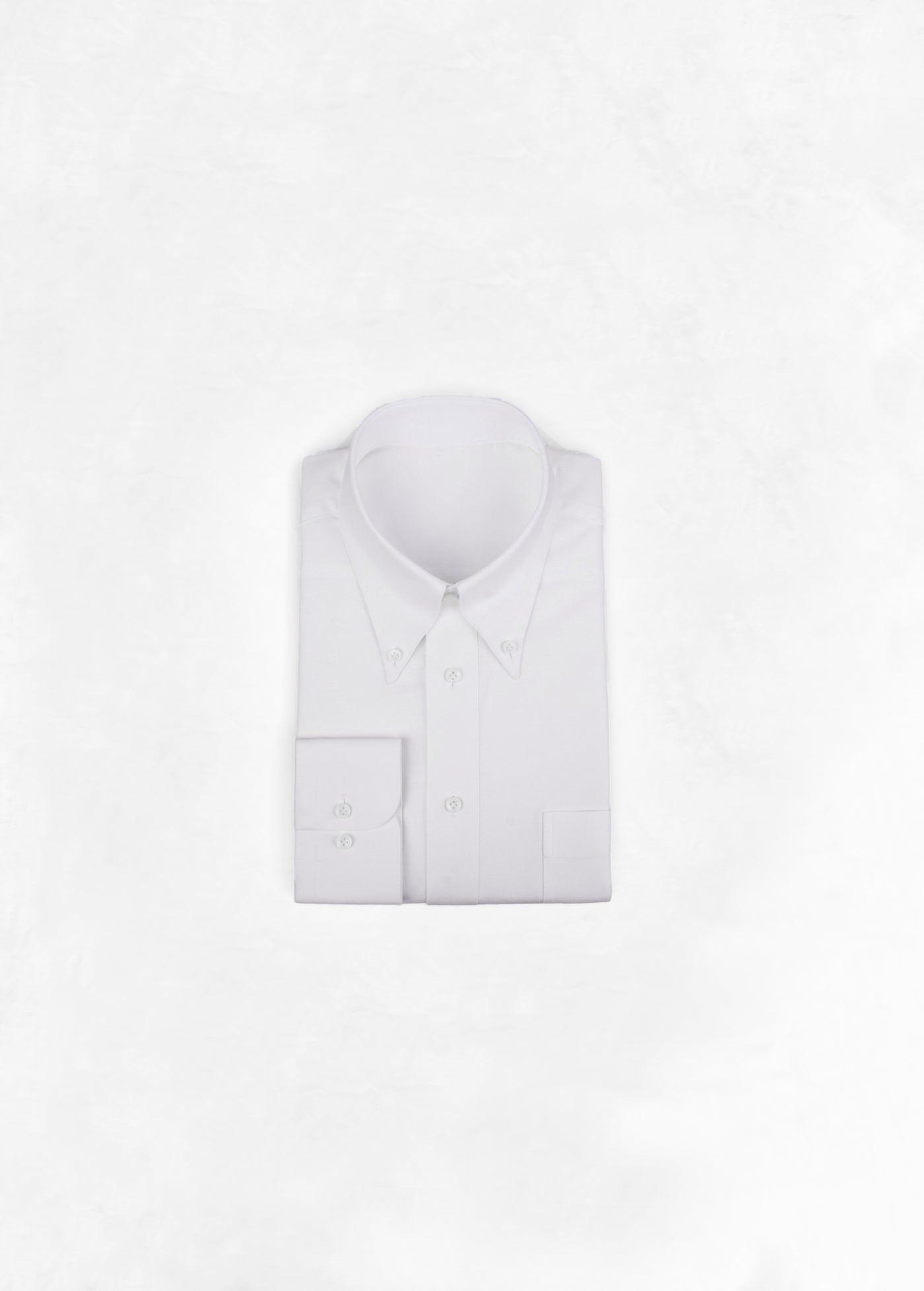 Classic Button Down Shirt in Oxford - White