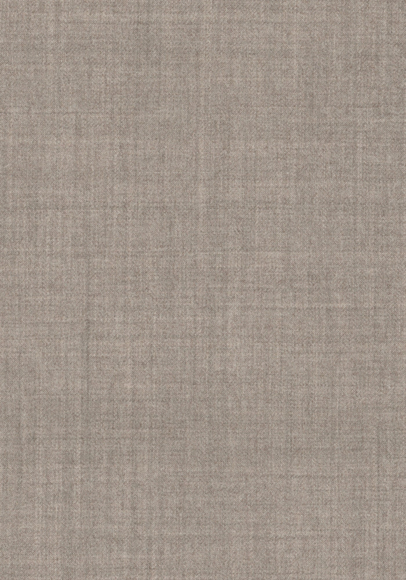 Double Pleat High Waist Trouser in Flannel - Oatmeal