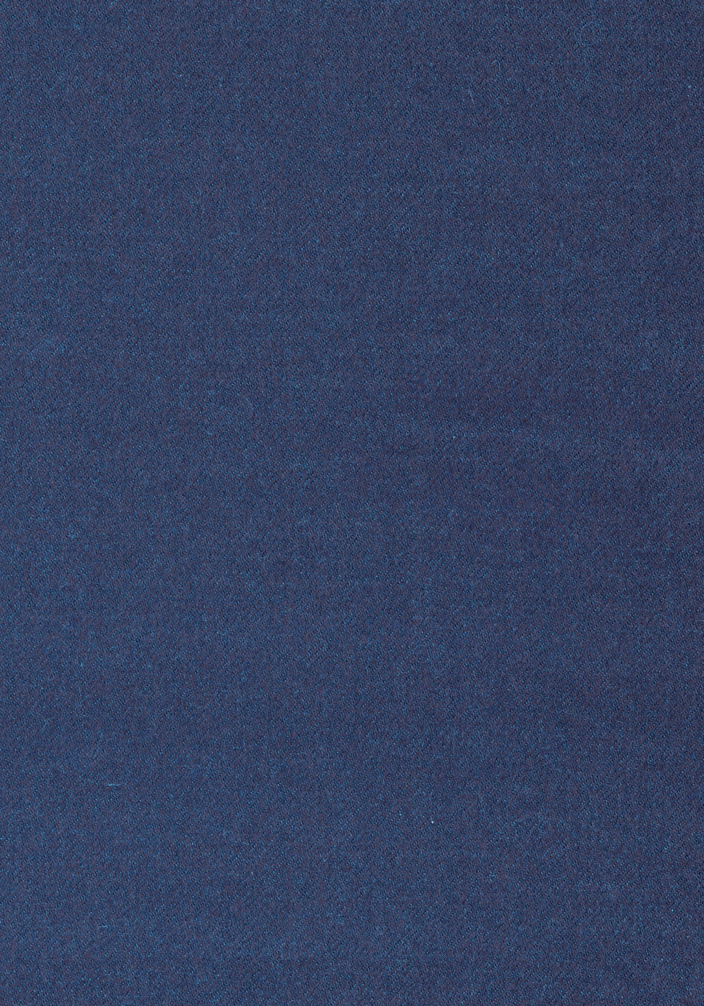 Double Breasted Jacket in Flannel - Indigo Blue