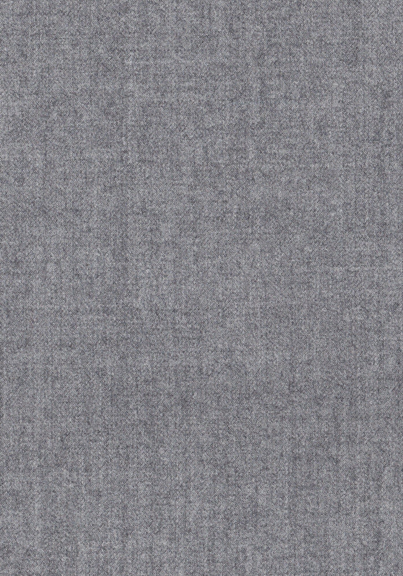 Single Pleat High Waist Trouser in Flannel - Light Grey