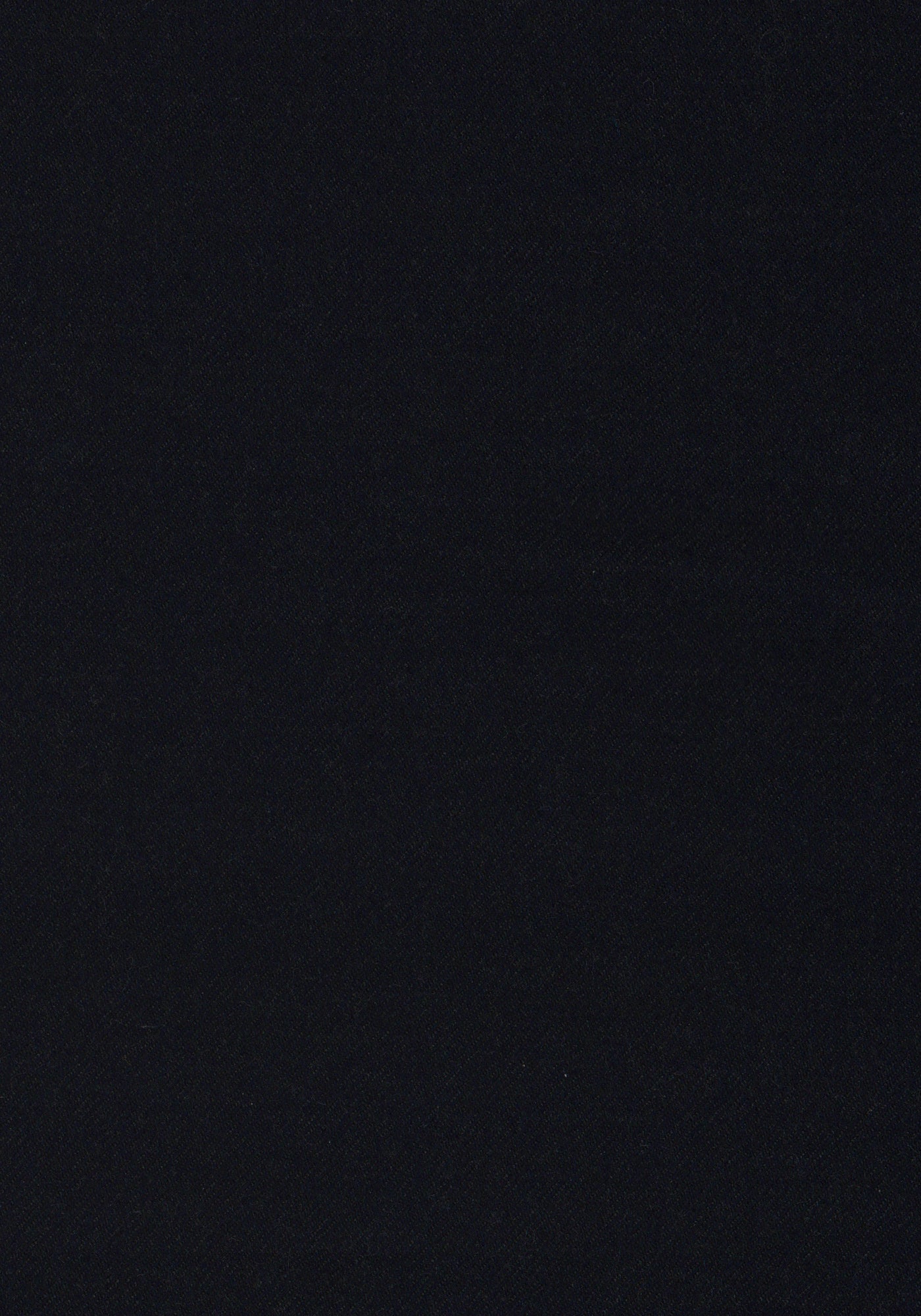 Single Pleat High Waist Trouser in Flannel - Midnight Blue