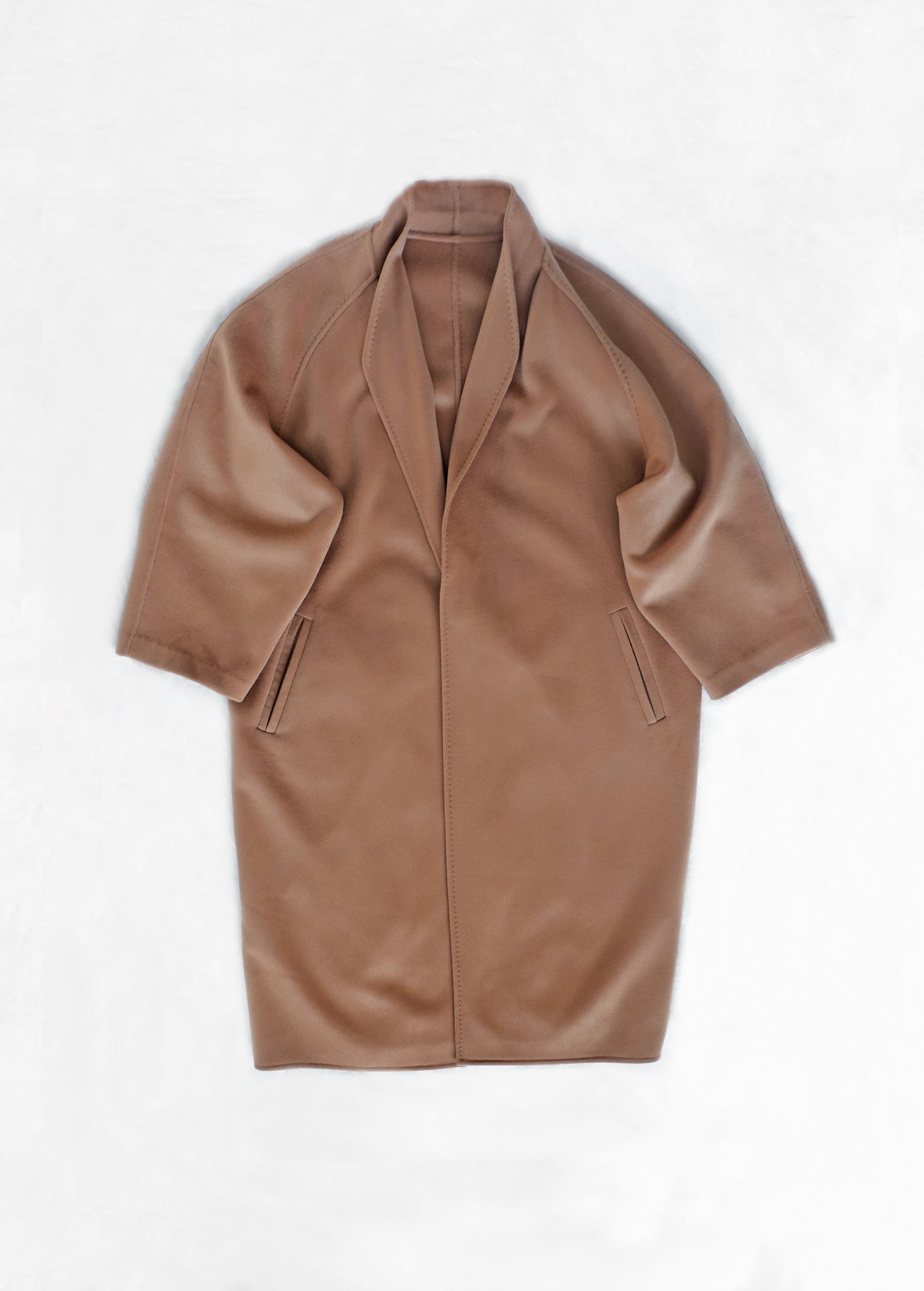 Soft Balloon Coat - Amber Brown