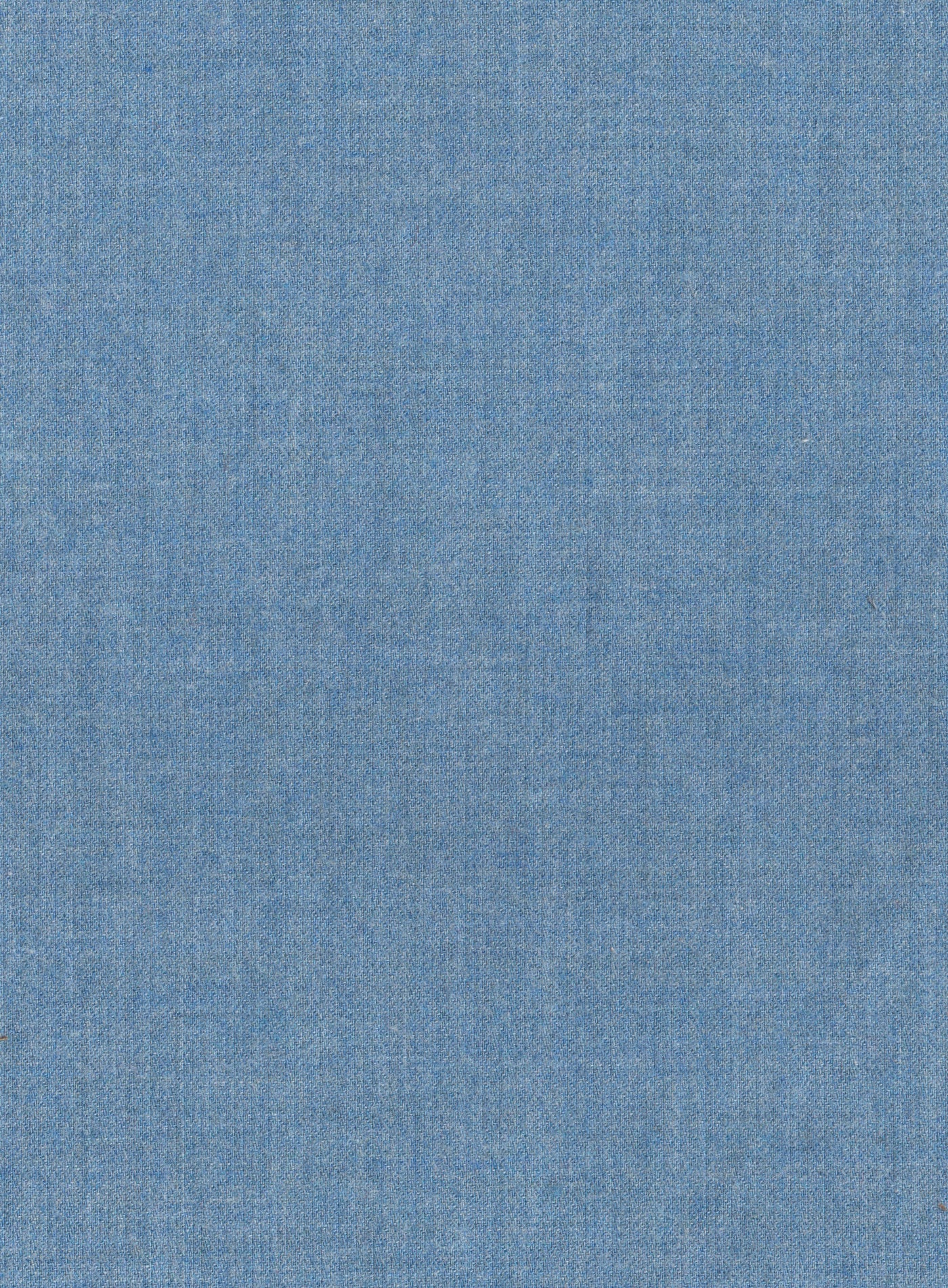 V Collar shirt in Flannel - Aquamarine
