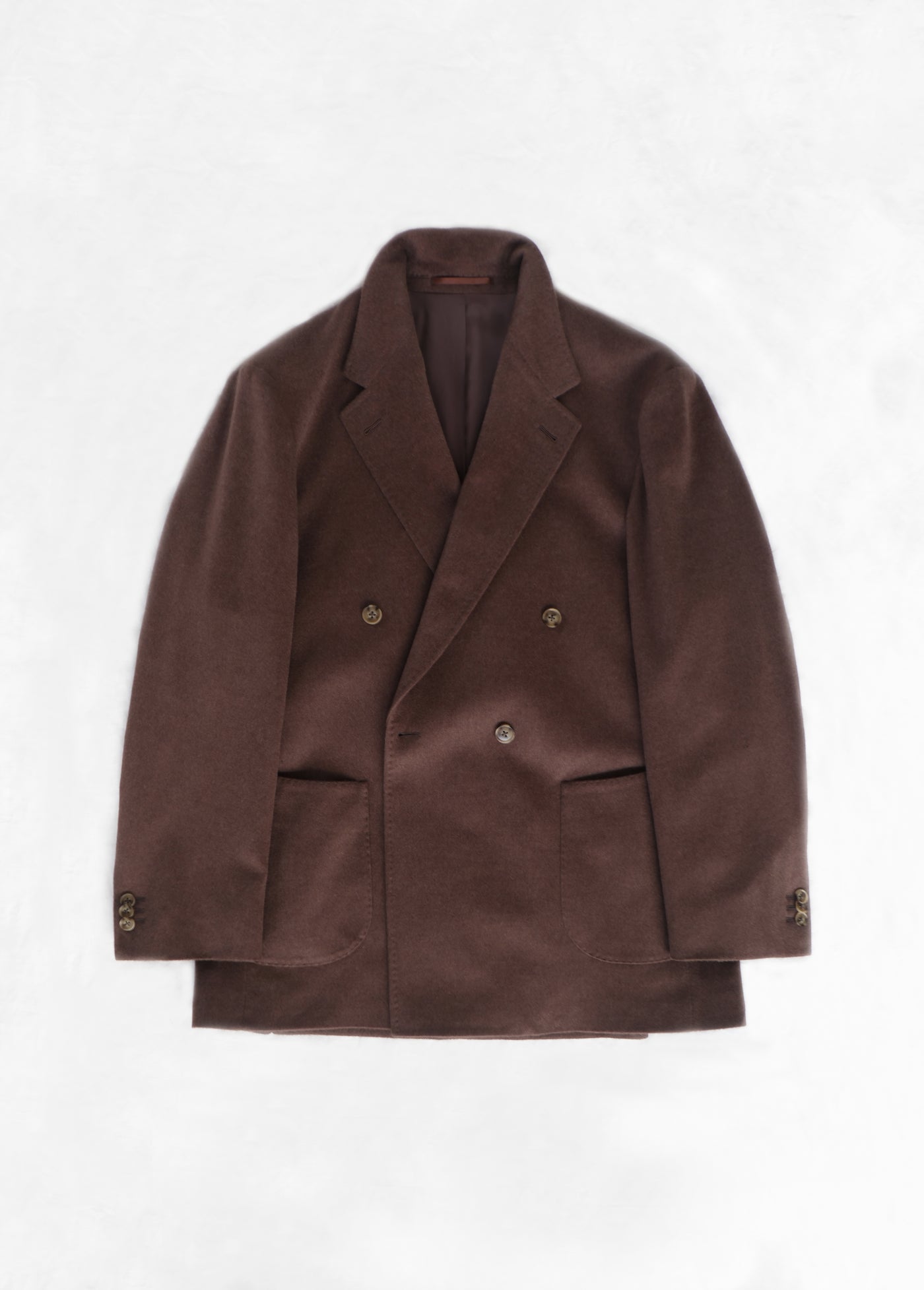 Double Breasted Jacket - Faded Brown