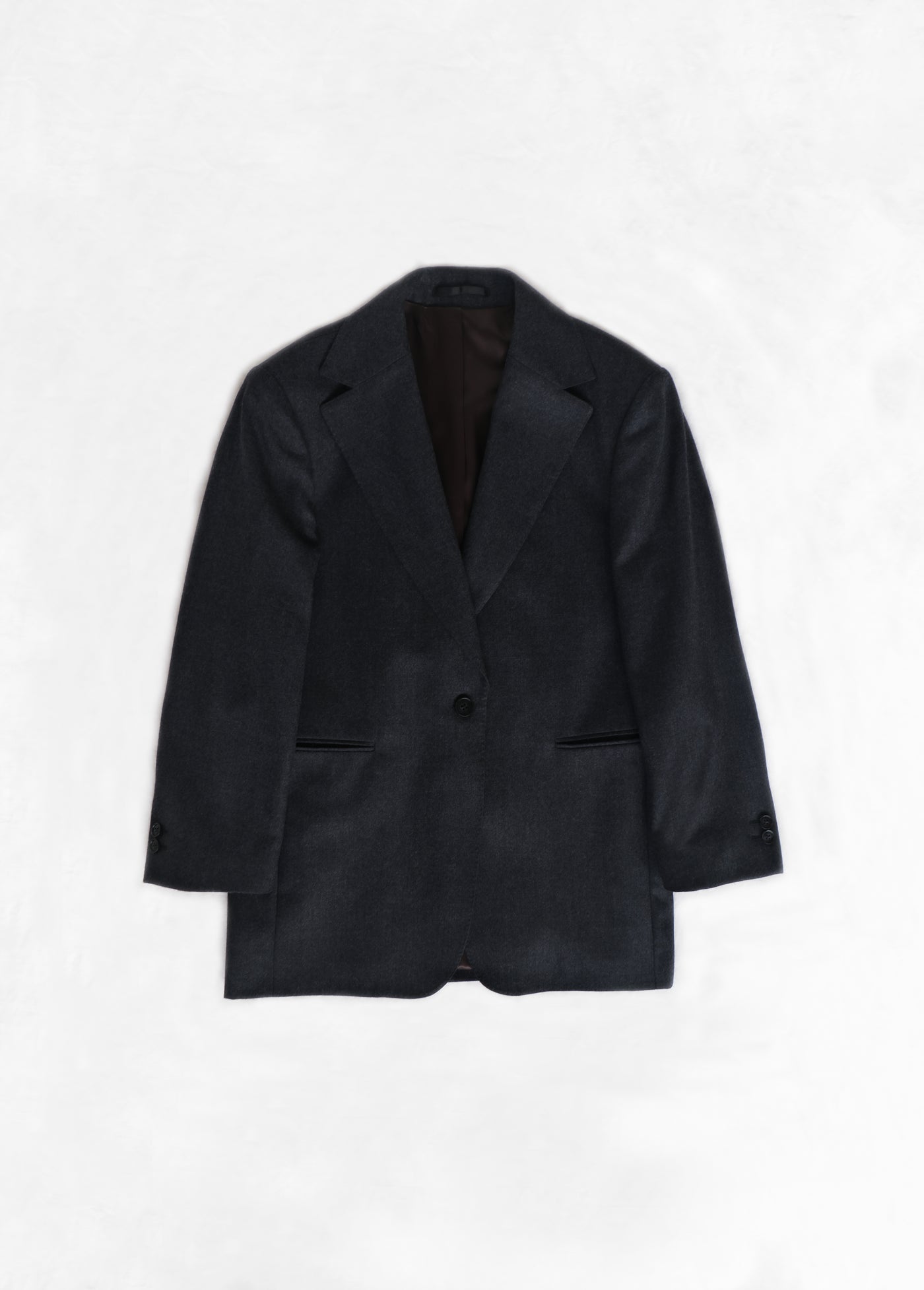Single Breasted Jacket - Charcoal Grey
