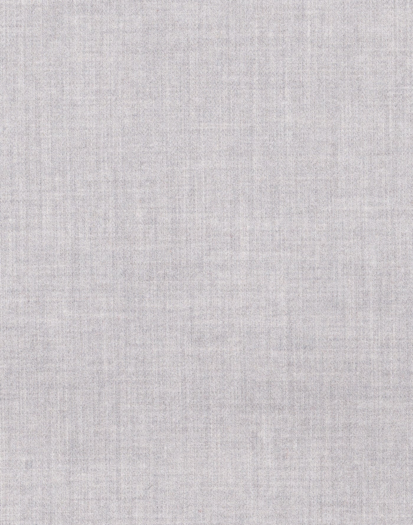 V Collar Cropped Soft Shirt in Flannel - Light Grey