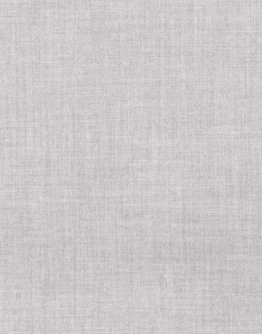 Soft Shirt Cropped in Flannel - Light Grey
