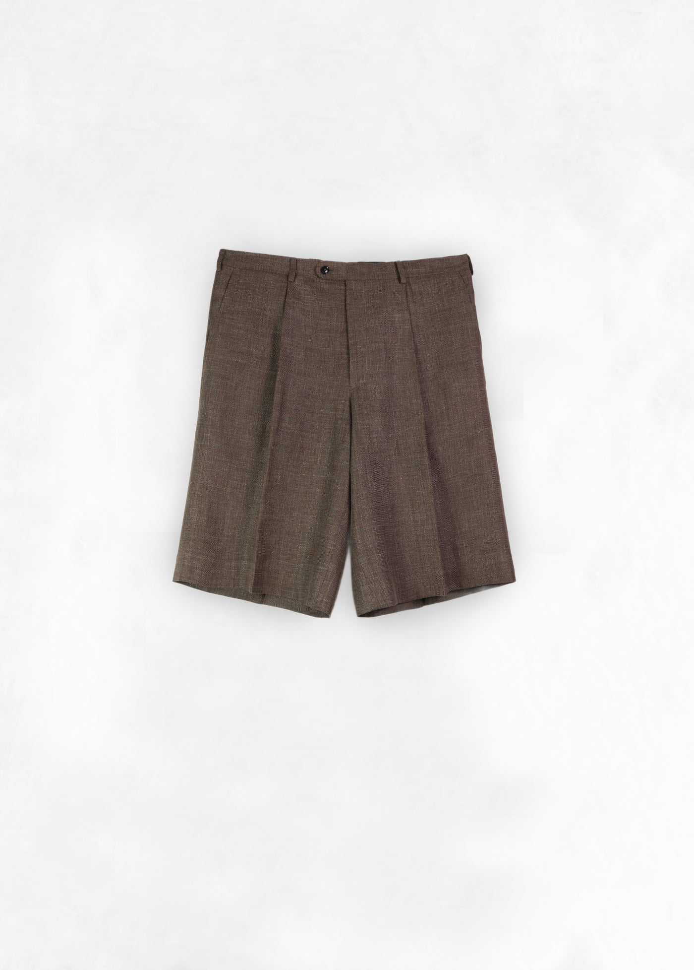 Long Bermudas - Textured Brown