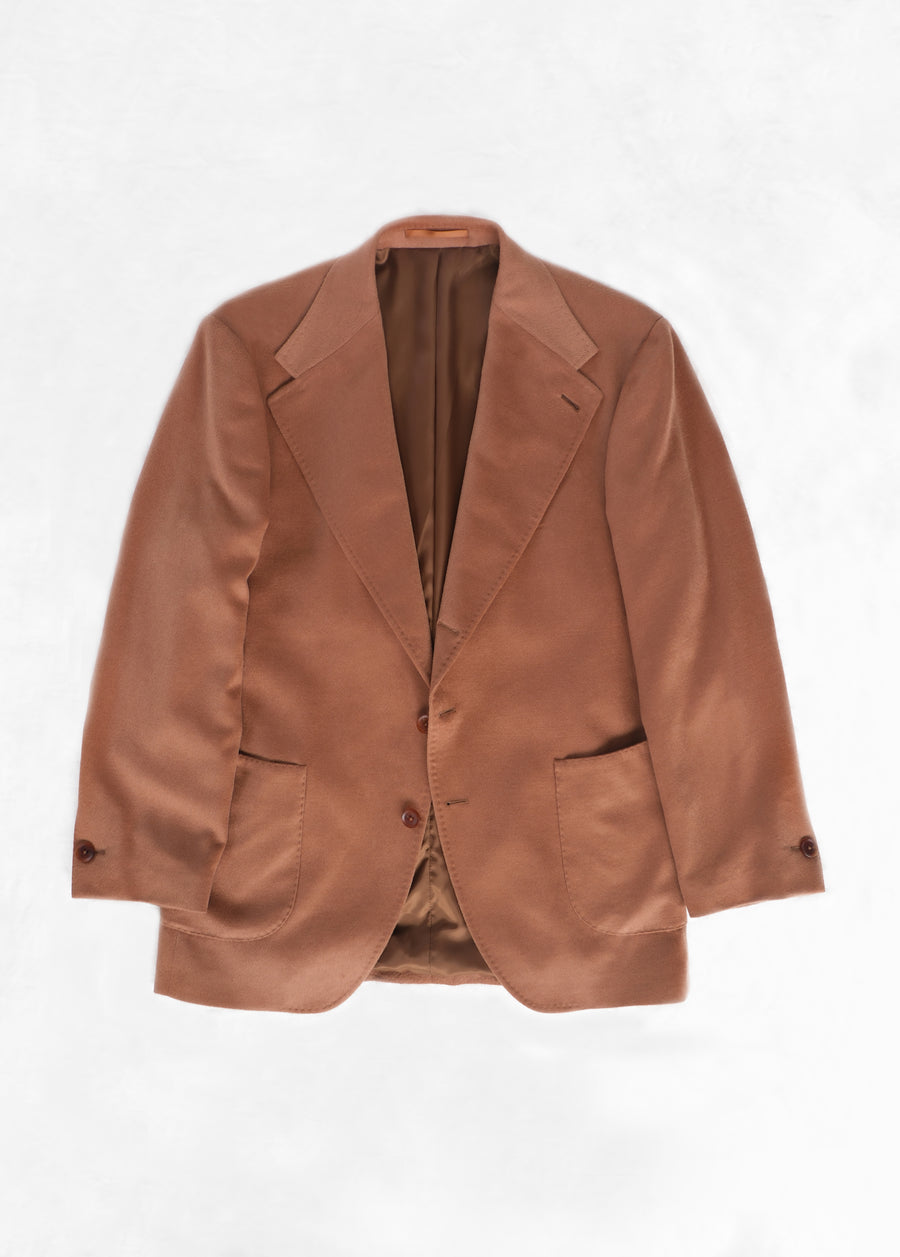 Single Breasted Jacket - Maple Brown