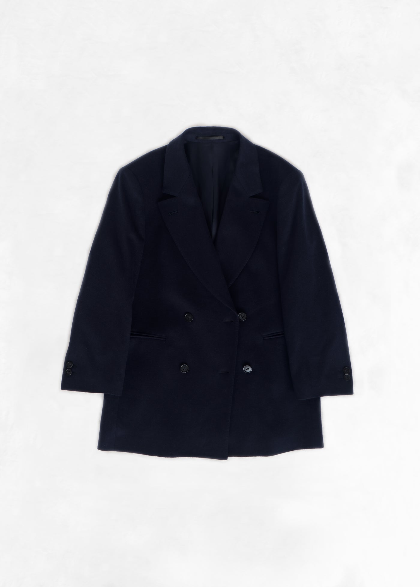 Soft Drape Jacket - Navy Blue