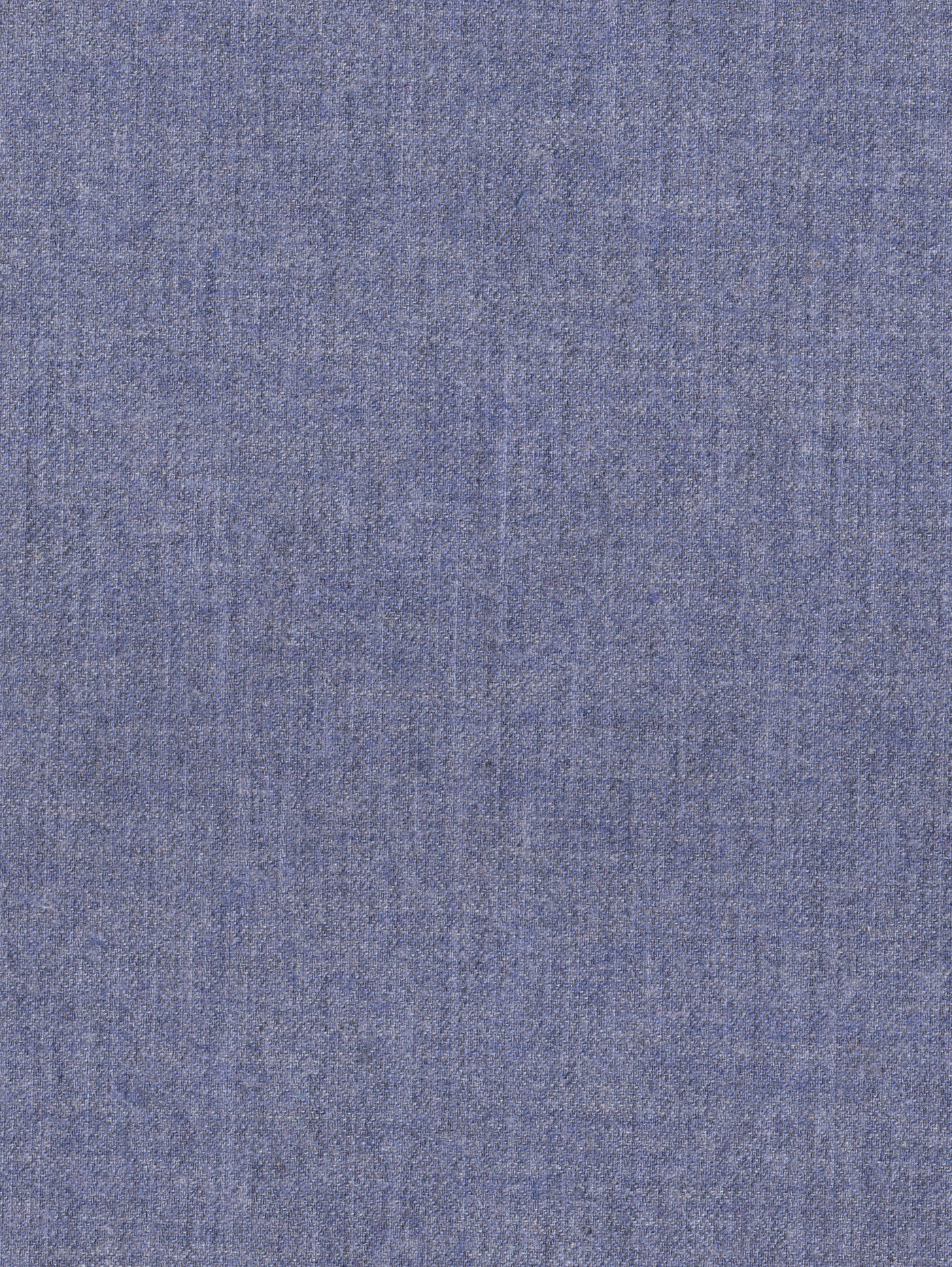 Soft Cropped Shirt in Flannel - Pastel Dark Blue